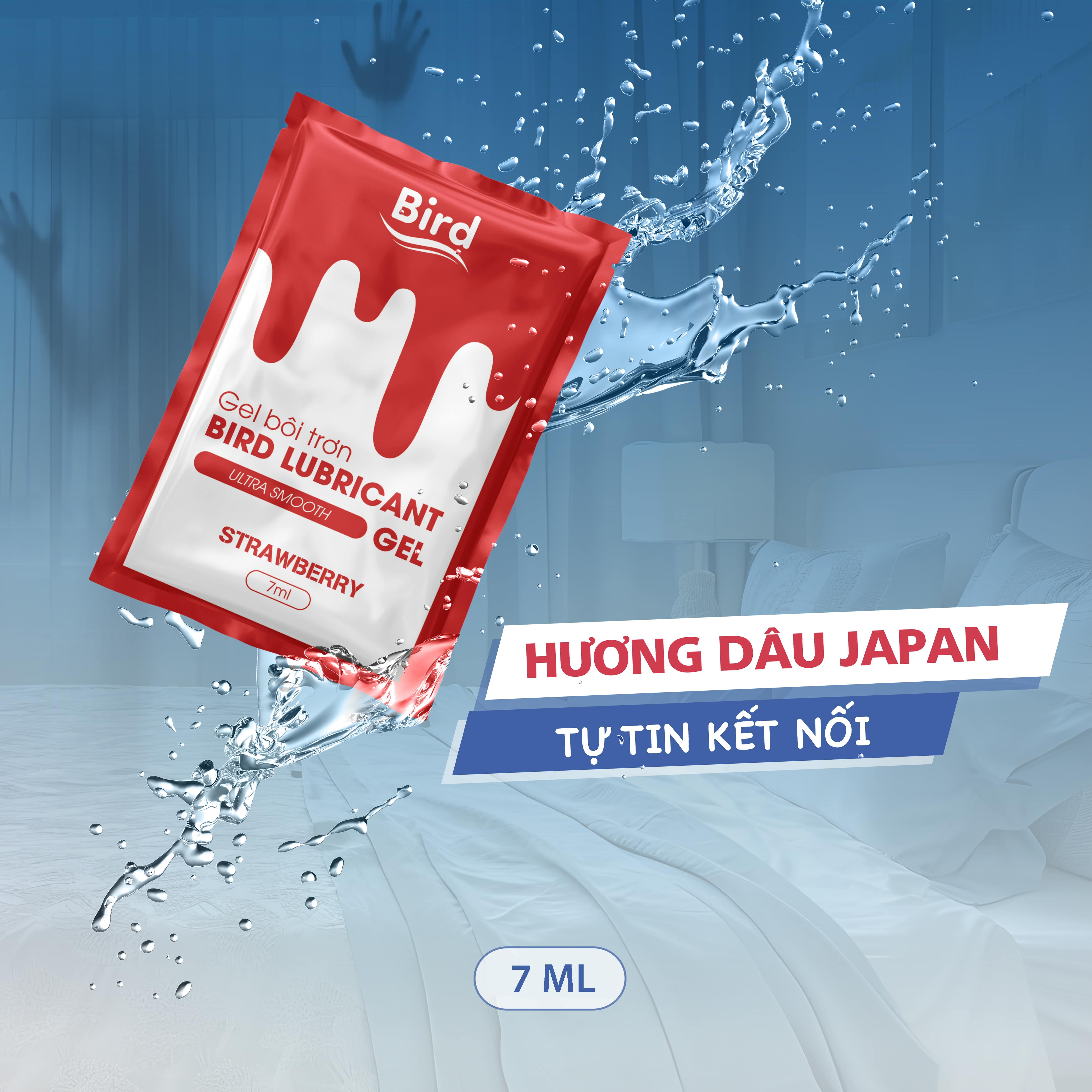 Gel bôi trơn Bird Strawberry