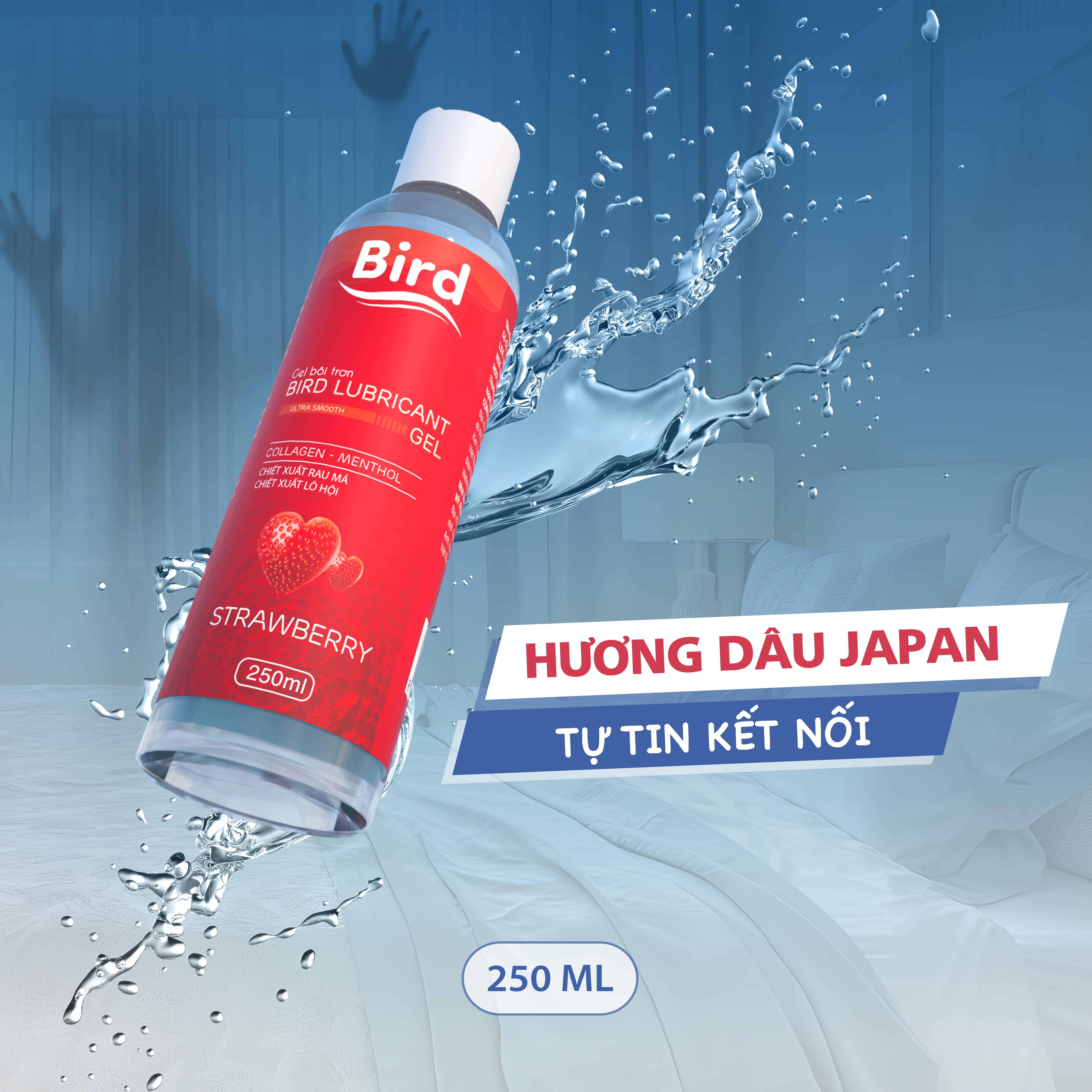 Gel bôi trơn Bird Strawberry